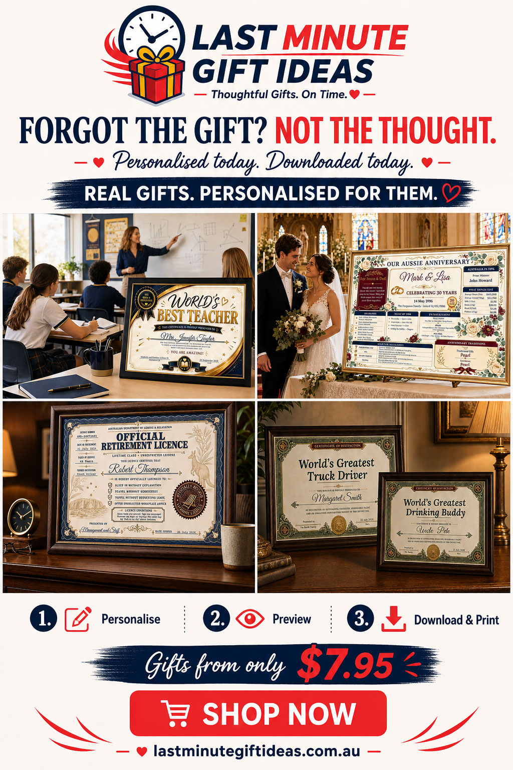 Last Minute Gift Ideas
